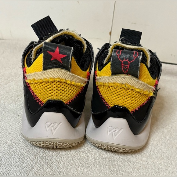 Nike Boys Jordan Why Not Zer0.2 SE CK0494-002 Multicolor Basketball Shoes Sz 4Y - Picture 5 of 8